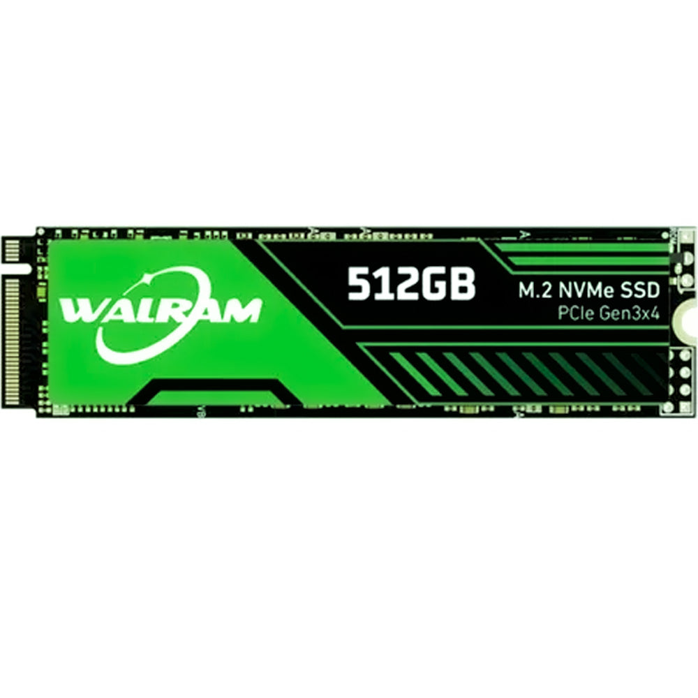 SSD M.2 NVME 512GB Walram 2000Mb/s Leitura 1800Mb/s Escrita
