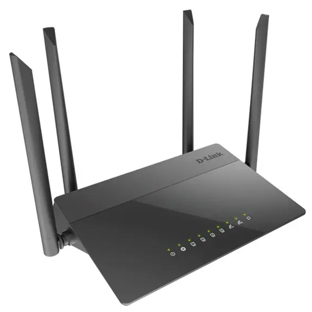 Roteador Wireless D-Link Ac1200 Dir-842 Dual Band 4 Antenas 5dbi Gigabit Ipv6 10/100/1000 - Dir-842