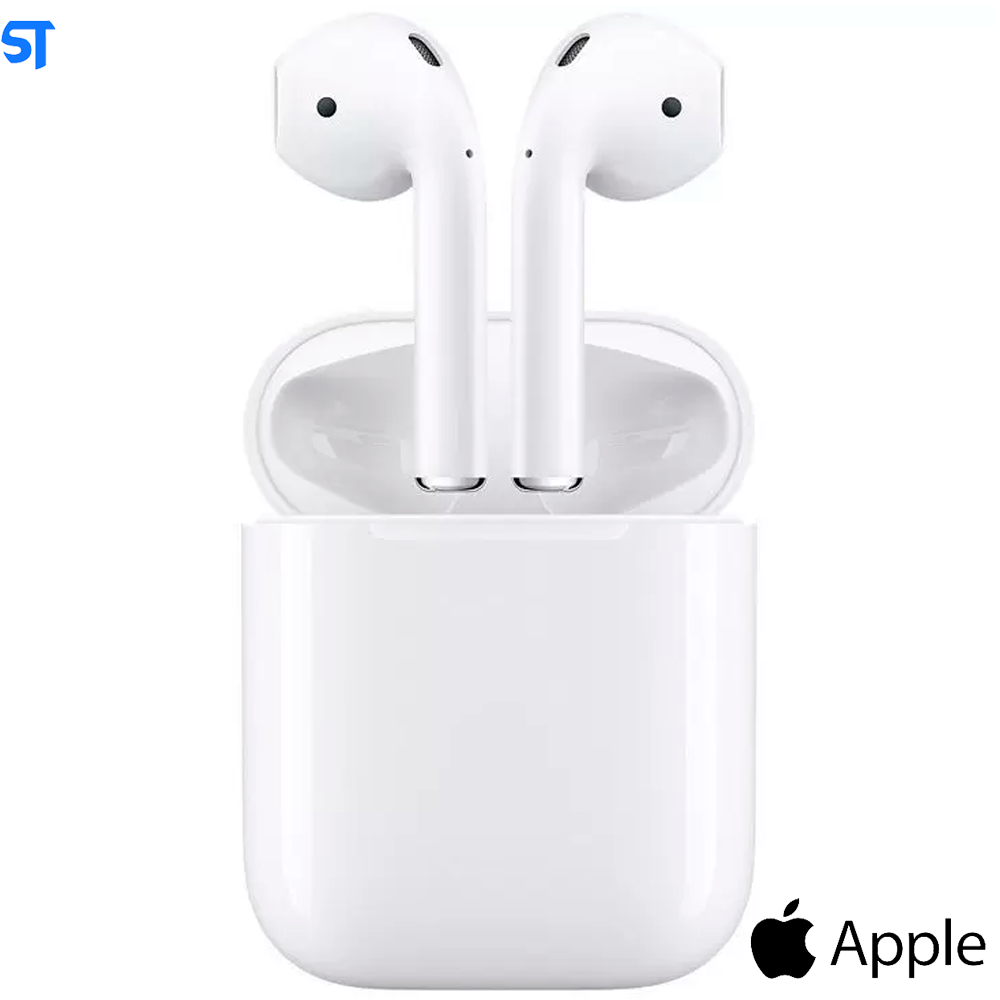 AirPods Apple MV7N2BE Com Estojo de Recarga (2a geração)