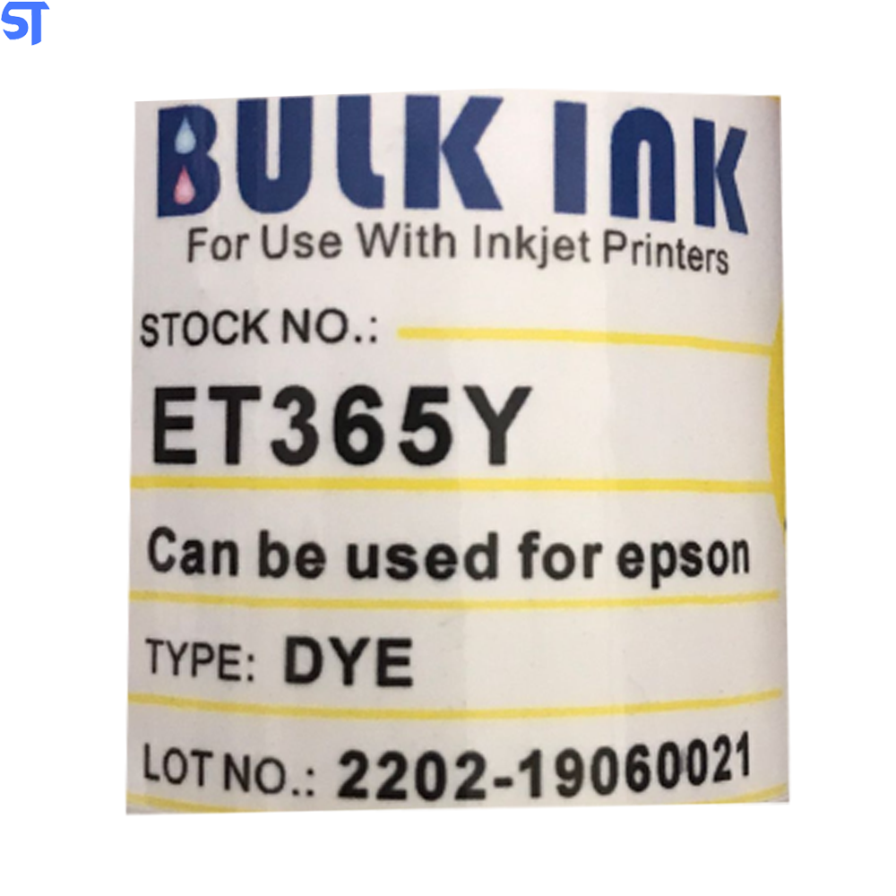 Refil Tinta Corante Compativel Epson/Hp Aston Et 365 Y Amarelo