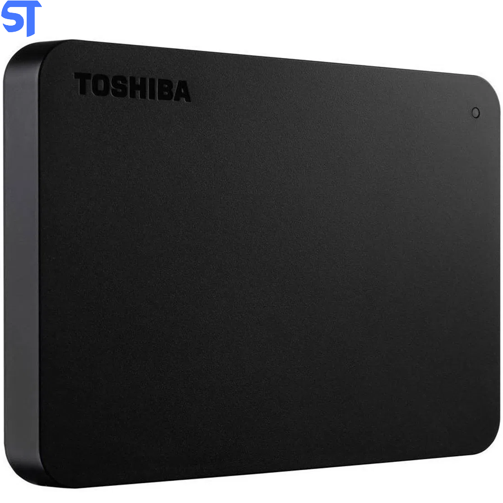 HD Externo Portátil Toshiba Canvio Basics 2TB Preto USB 3.0 - HDTB420XK3AA