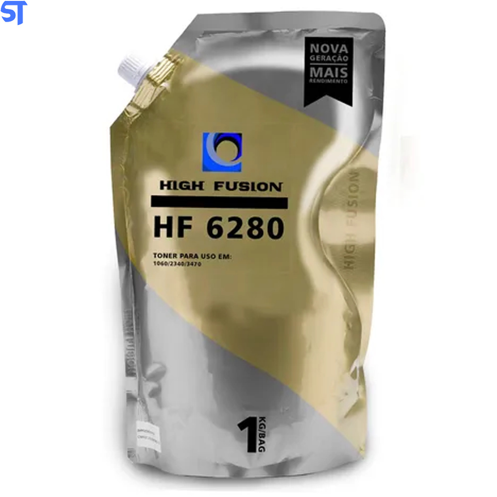 Pó Refil de Toner  Brother - 1 Kg High Fusion HF-6280