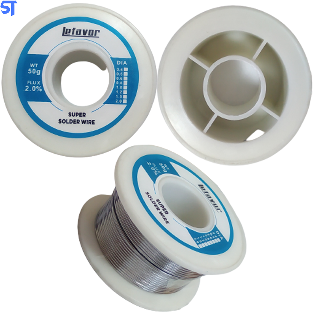 Fio De Estanho Lefavor Super Solder Wire 50g