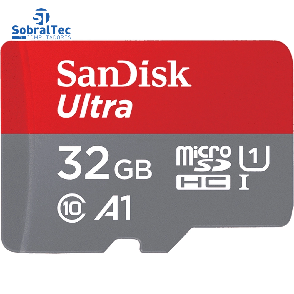 Cartão De Memoria Micro SdHc 32Gb Classe 10 Ultra Sandisk SDSQUNC-032G-ZN3MN