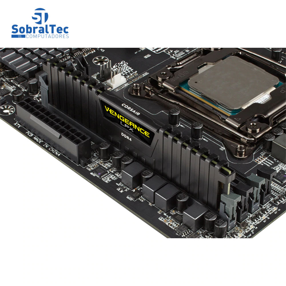 Memoria Ram Desktop Corsair Vengeance Lpx 16Gb Ddr4 2400MHz CM4X16GE2400C16K2-CN