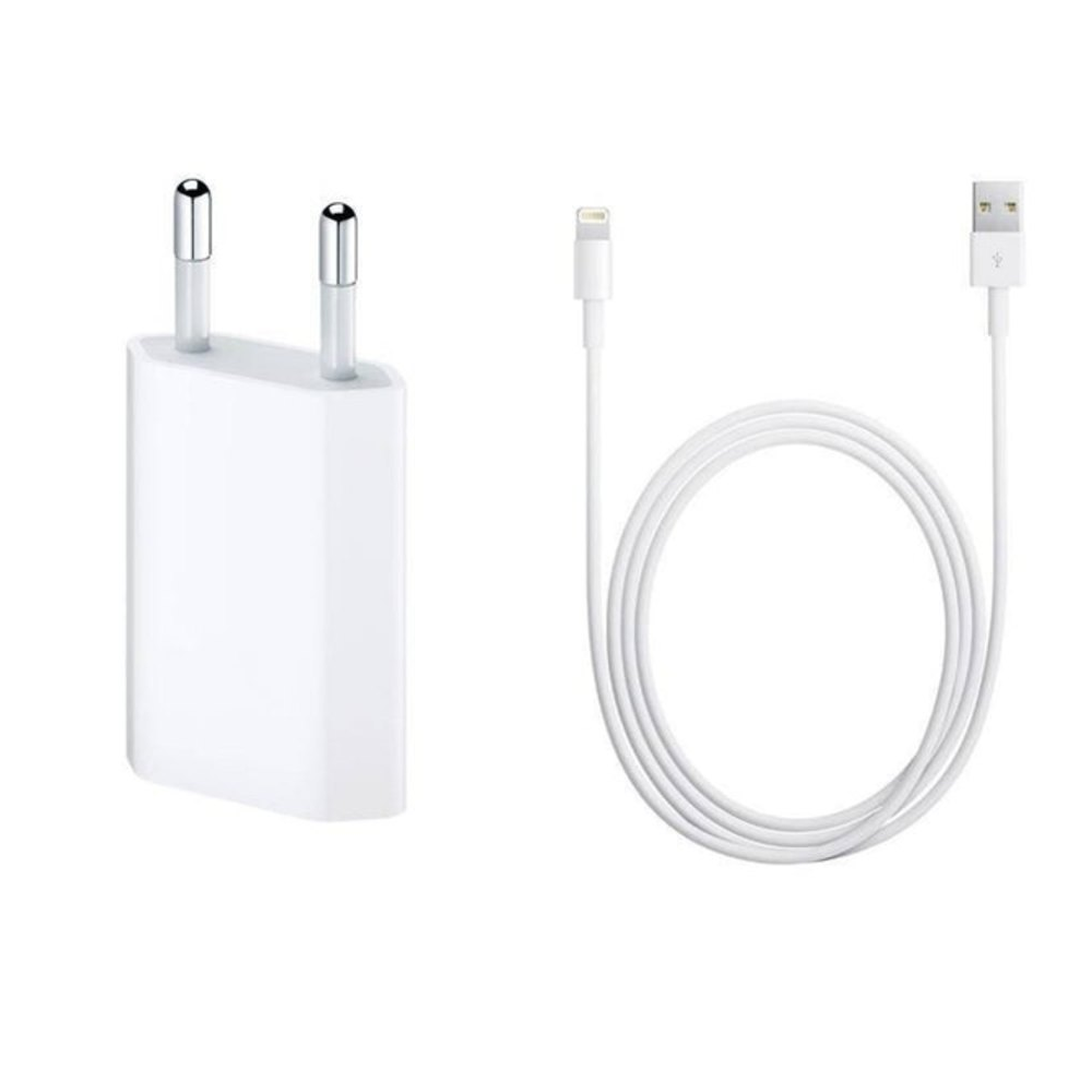 Carregador Iphone X Lightning USB Com Cabo e Caixa