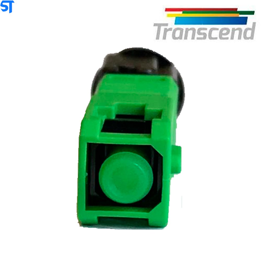 Conector Fibra Optica Fast Sc/Upc Transcend Verde