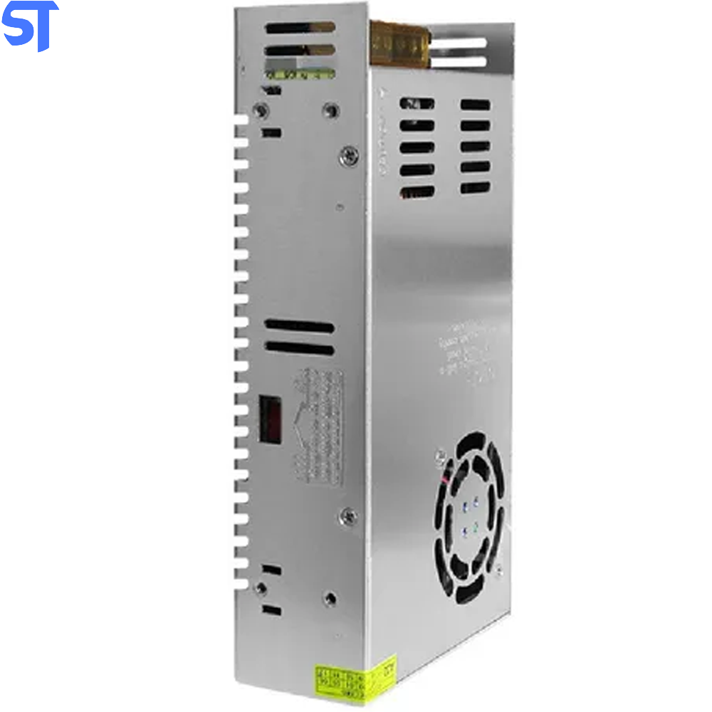 Fonte Chaveada Estabilizada 12V 50A Bivolt Para CFTV, LED Caixa Metalica Profissional