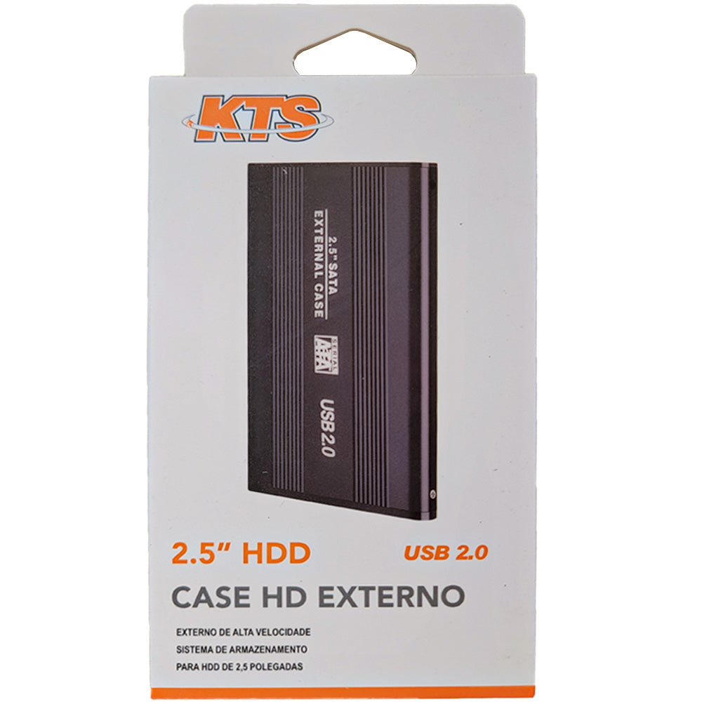 Case Para HD 2.5 Externo USB 2.0 2.5