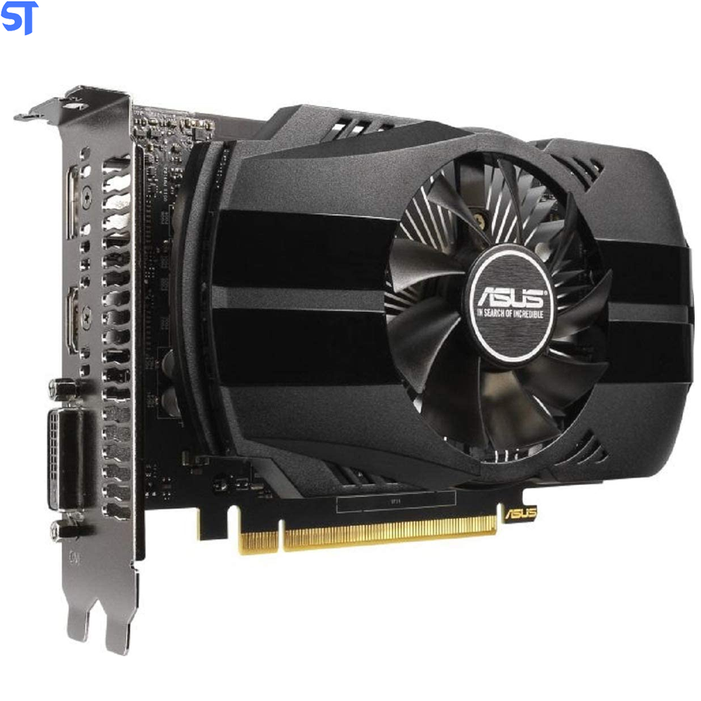 Placa de Video 4GB Asus Geforce Gtx 1650 Phoenix Oc, Gddr5, 128-bit, Ph-gtx1650-o4g