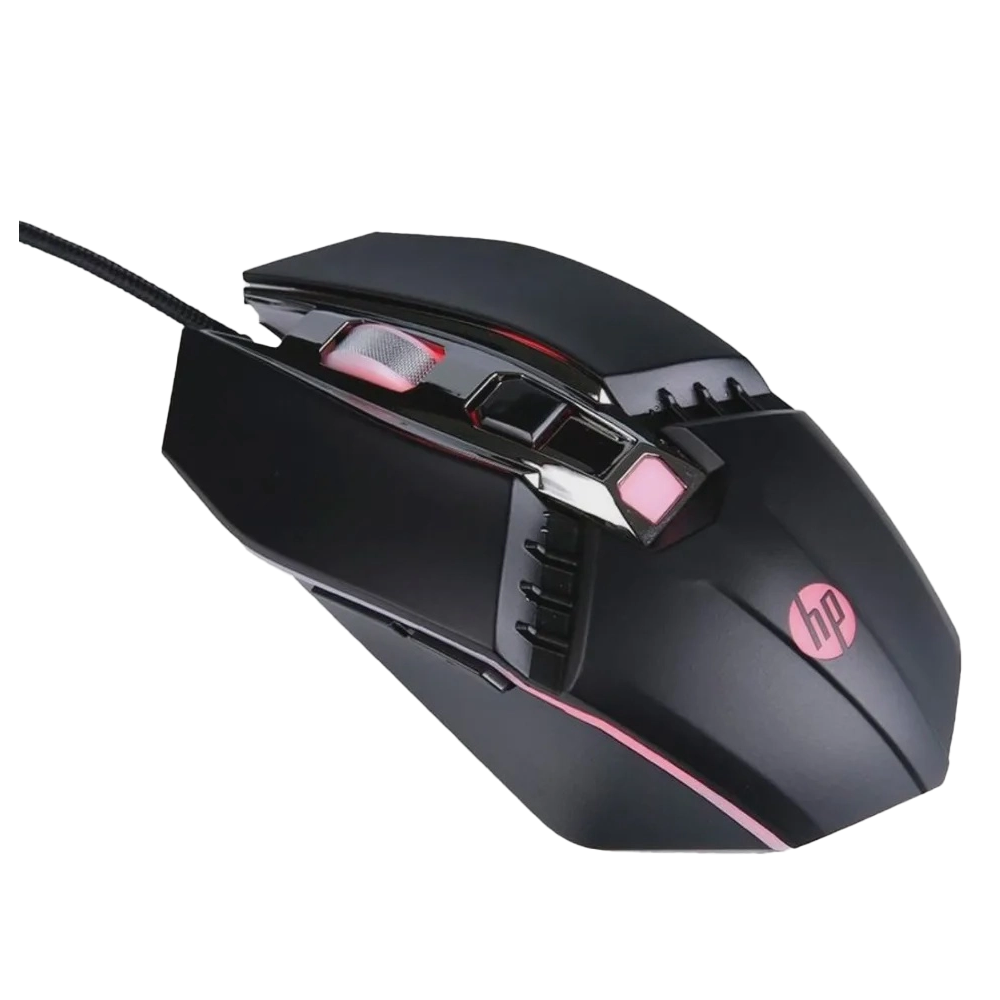 Mouse Gamer HP M270, LED, 6 Botões, 3200DPI