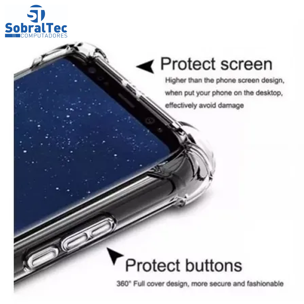 Capa De Silicone Transparente Anti Impacto A10s