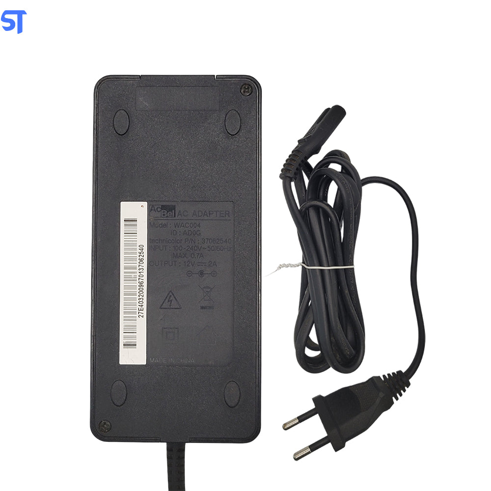 Fonte de Alimentação 12V - 2A AC Adapter Ac Bel Pino 5,2mm x 2,6mm Modelo: WAC004
