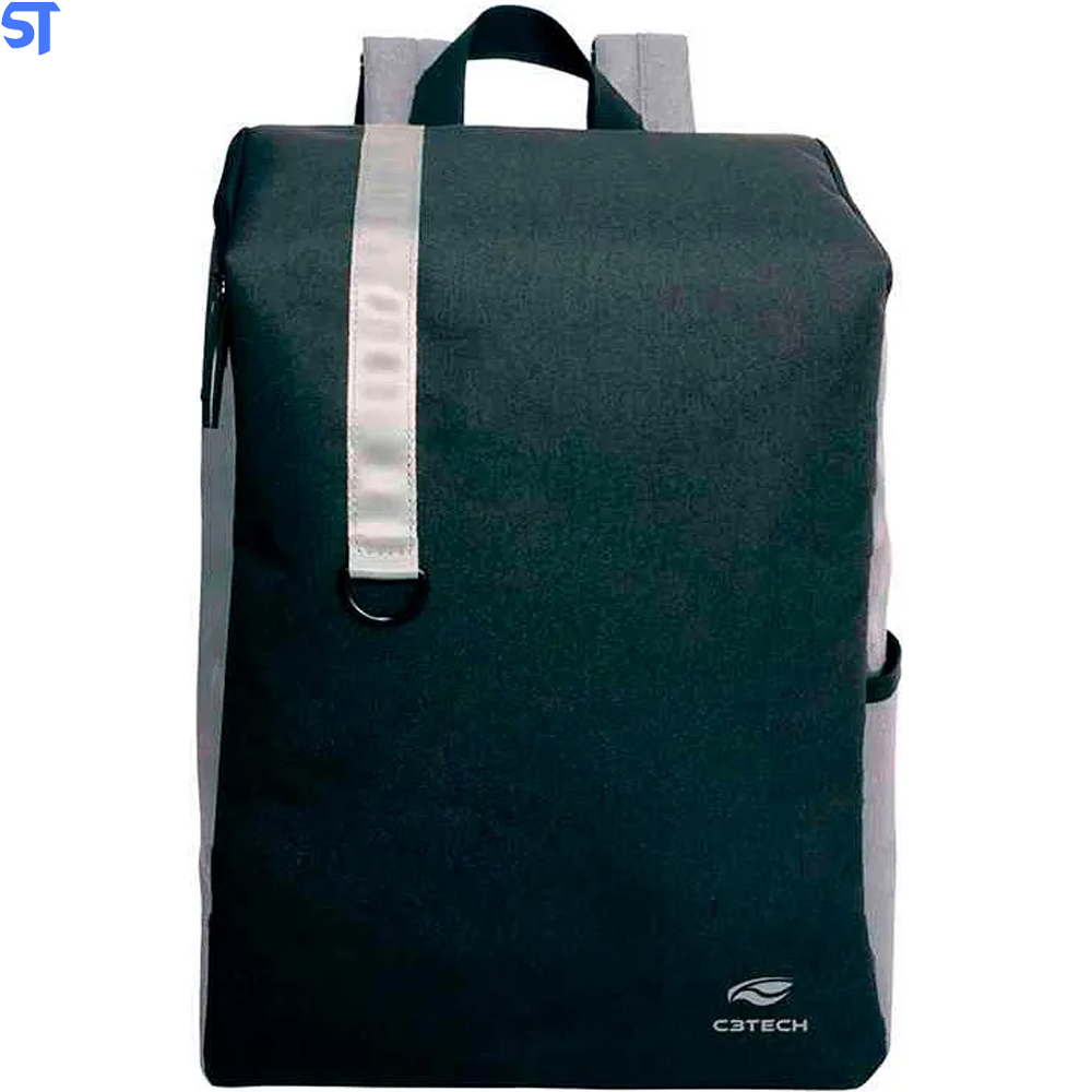 Mochila para Notebook até 15,6” - Jakarta MC-01GY C3Tech Cinza