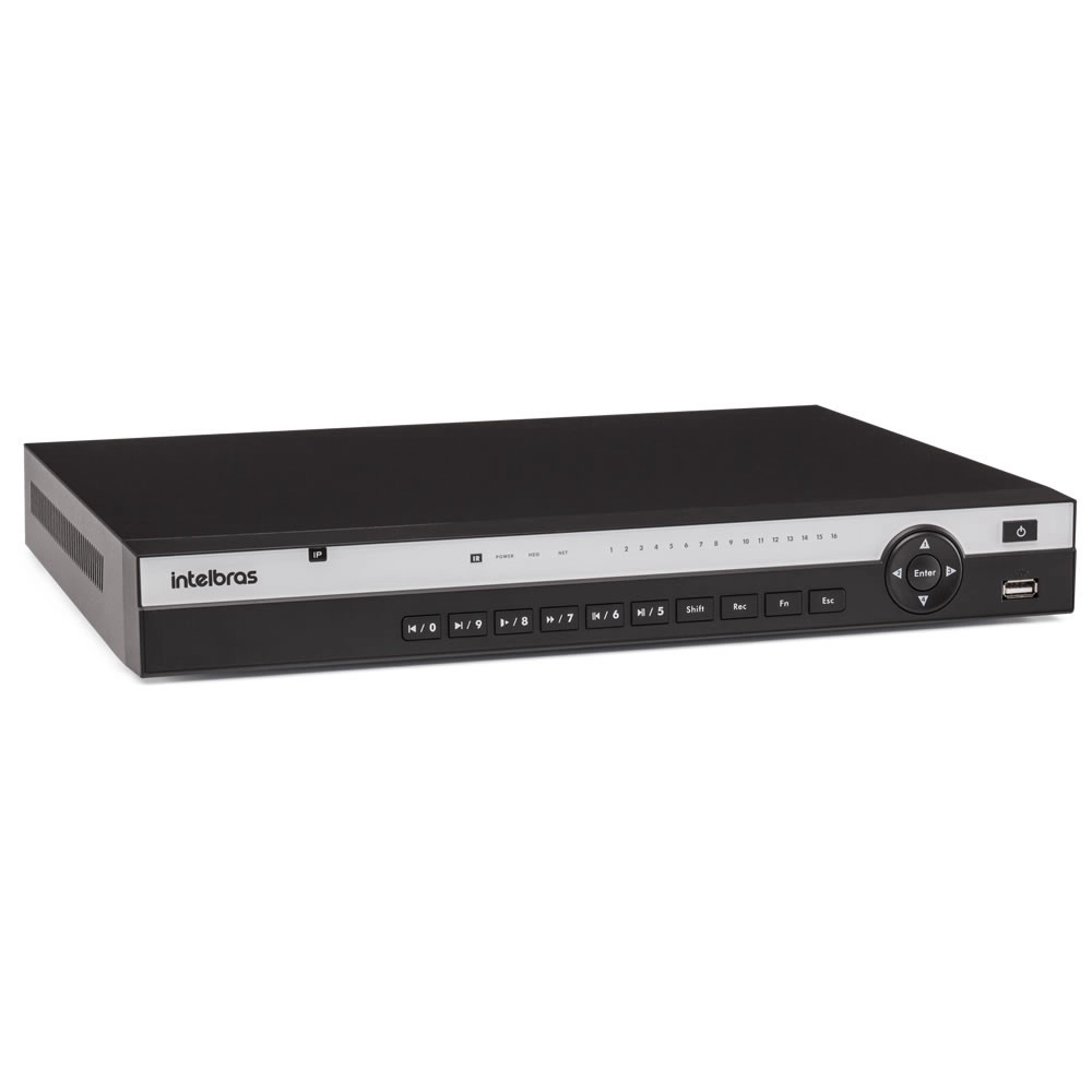 Gravador De Vìdeo NVD/ NVR 16 Canais 4k Nvd 3116 Intelbras