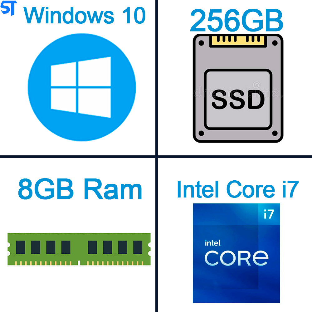 Computador Core i7-2600k-HD SSD 256GB -Memória Ram 8GB -1333 King- Windows 10