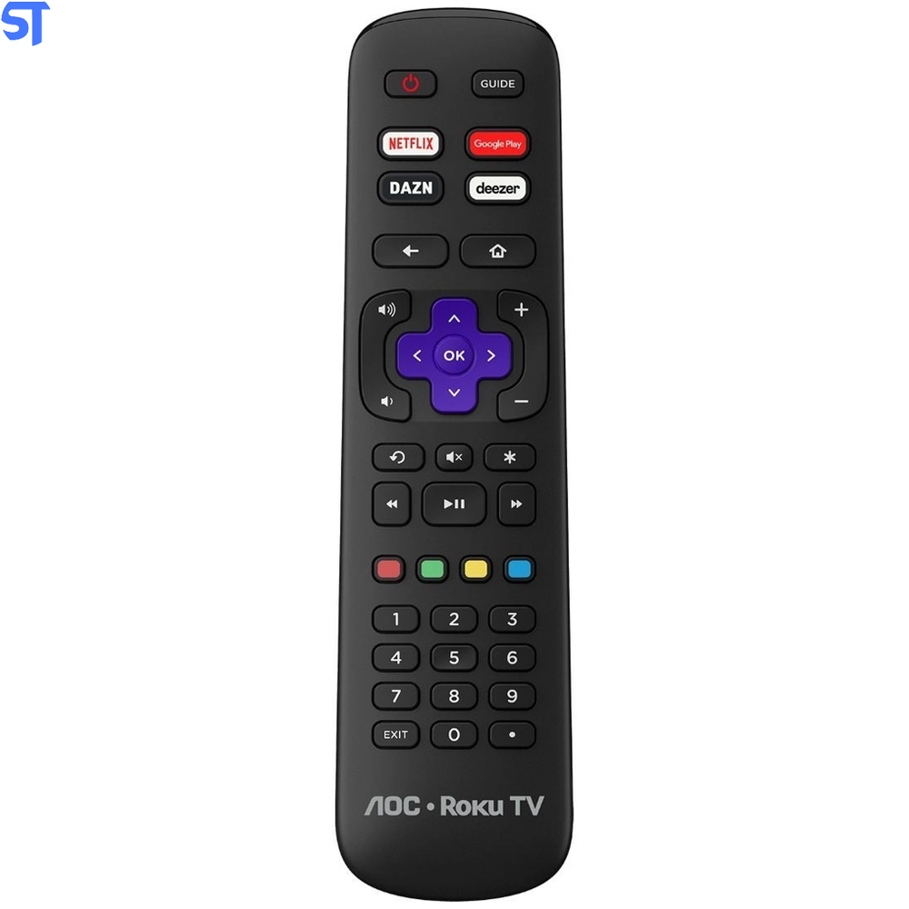 Smart TV AOC Roku LED 32'' 32S5195/78 Wi-Fi 3 HDMI 1 USB com Controle Remoto Com Atalhos Roku Mobile Miracast
