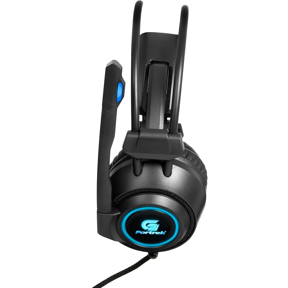 Headset Gamer RGB Vickers Preto FORTREK