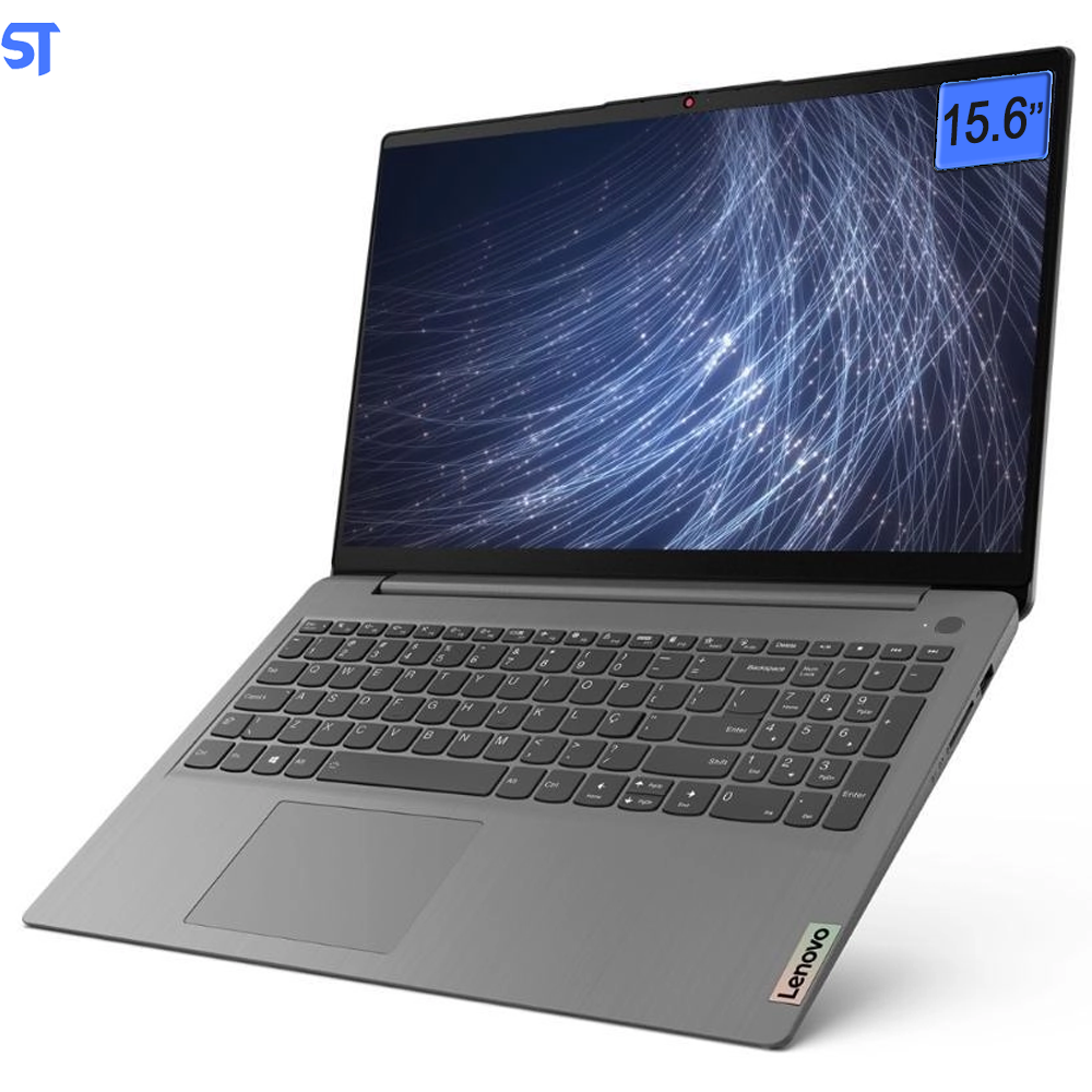 Notebook Lenovo AMD Ryzen 5-5500U - 8GB Ram -256GB SSD- Tela Full HD 15.6” Windows 11 Ideapad 3 82MF0003BR