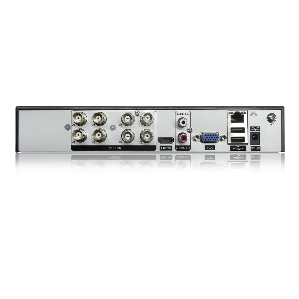 Dvr Gravador Digital Elgim 8 Canais Hibrido/Anal/ip/Cvi AHD MH 1080N Elgim