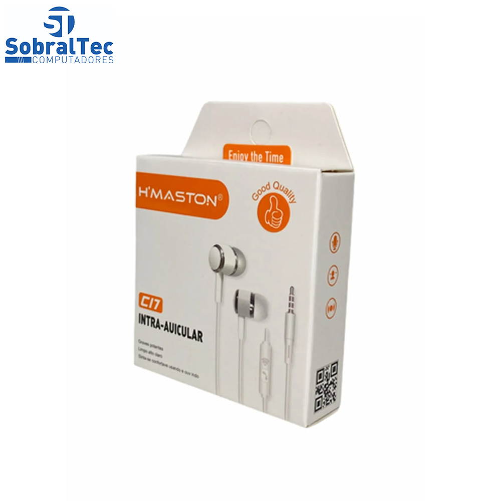 Fone De Ouvido P2 Stereo H'maston C17