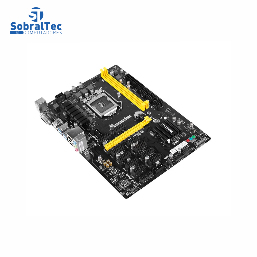 Placa Mãe 1151 B250 BIOSTAR TB250 BTC+ 2XDDR4 2400