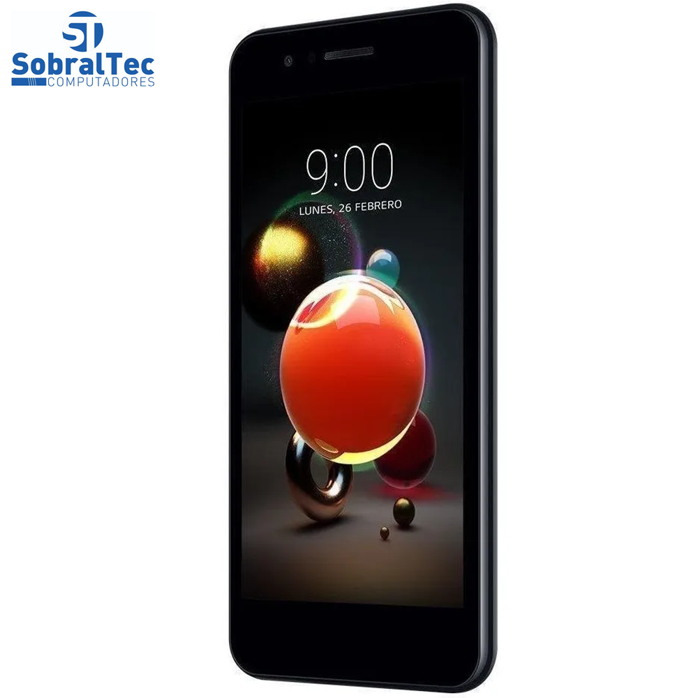 Smartphone LG K9 TV Dual Chip Android 7.0 Tela 5" Quad Core 1.3 GHZ 16GB 4G Câmera 8MP - Preto