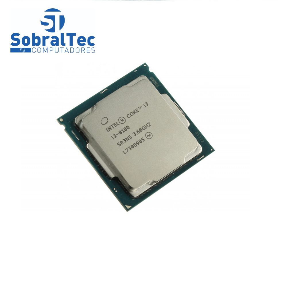Computador Core i-3-8100 -HD SSD 128Gb- Memória Ran 4 GB DDr3 Com Placa 4 USB 3.0 Pr 1689