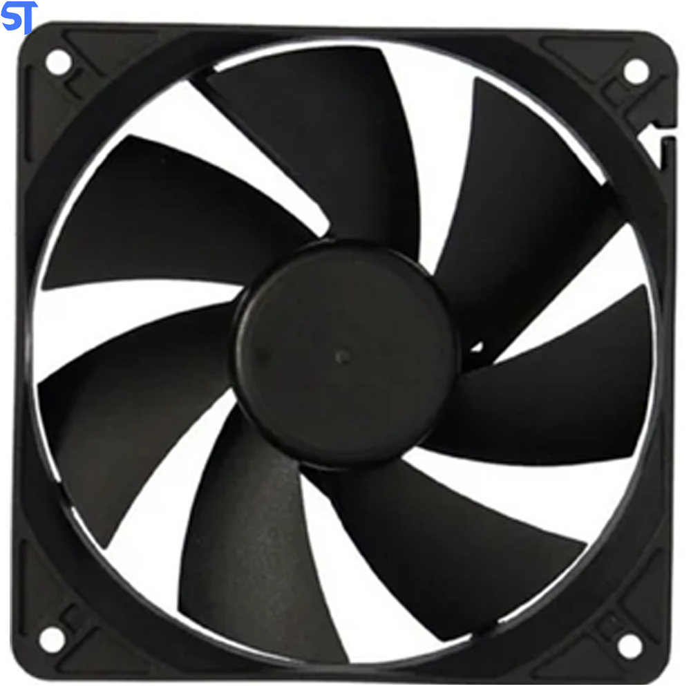 Cooler Para Gabinete ATX 80x80 (Placa) Com Adaptador Fonte