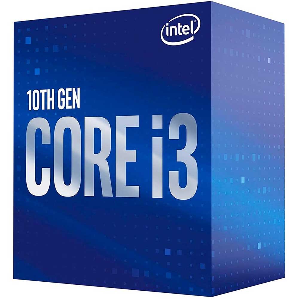 Processador Intel Core i3-10100F, 3.6GHz (4.3GHz Max Boost), Cache 6MB, Quad Core, 8 Threads, LGA 1200 - BX8070110100F