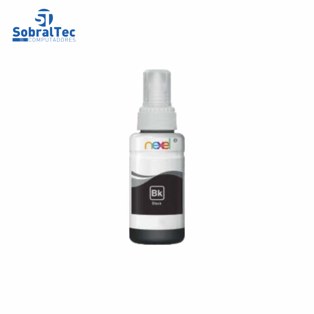 Tinta Refil Bulk Ink Compativel Epson Corante 100ML Preto- 664 Nexel