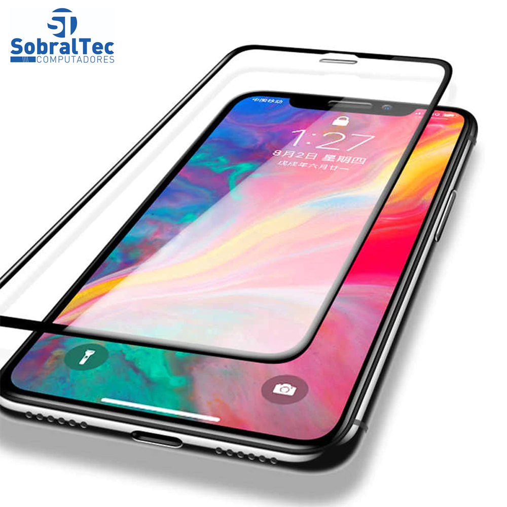 Película De Vidro Protetora 3D Para iPhone XR/11