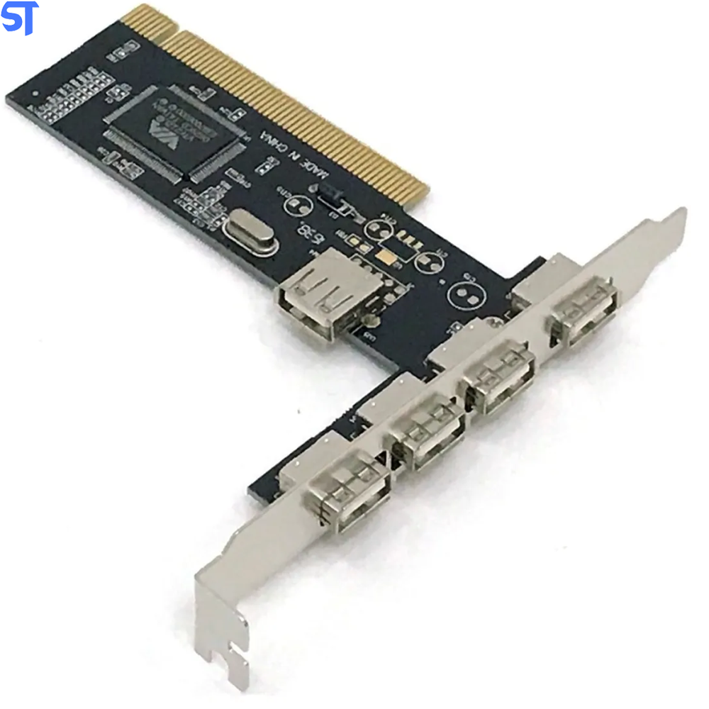 Placa PCI 4 Saidas USB 2.0 +1 Saidas Interna - HDL
