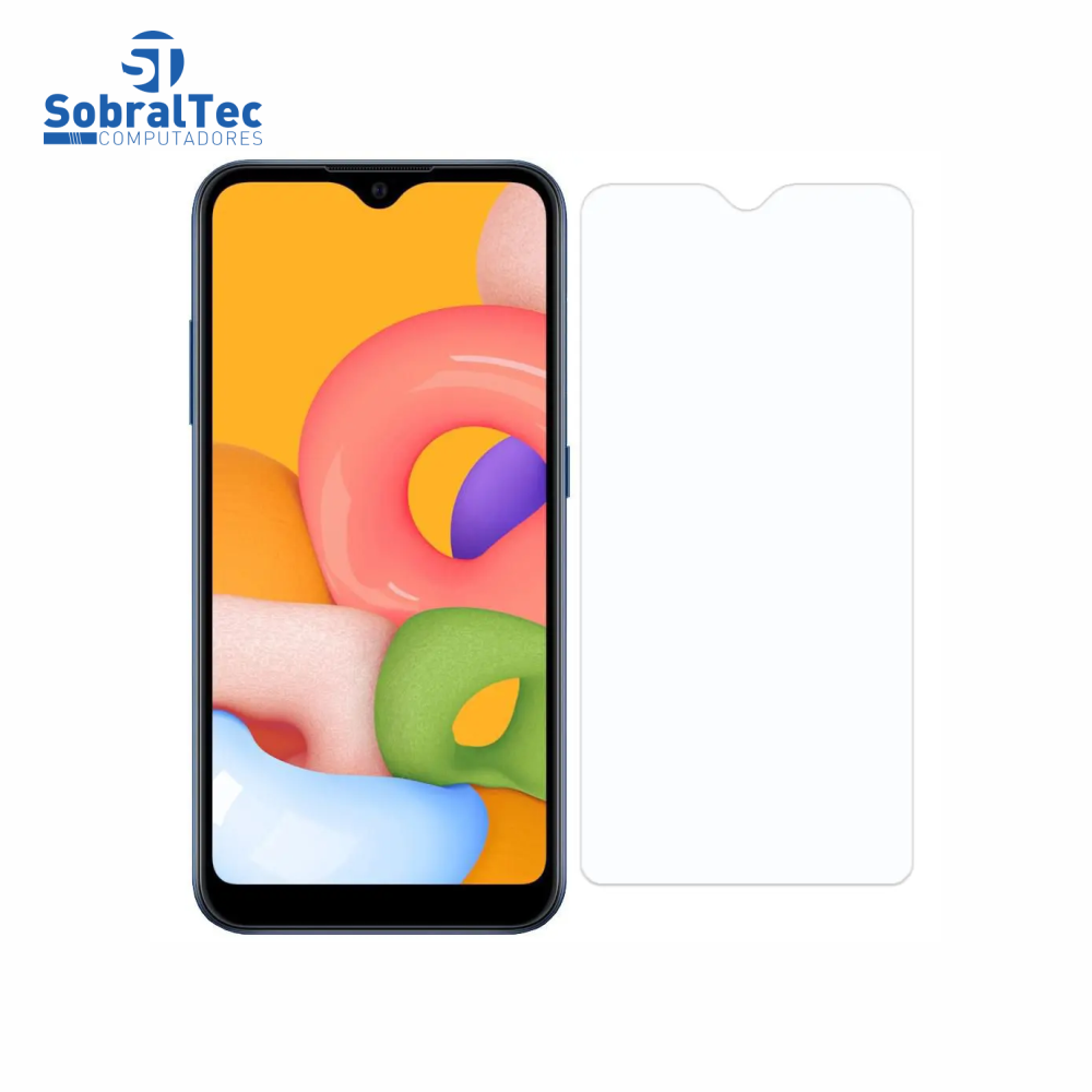 Película Protetora De Vidro Temperada Para Celular A01 Core