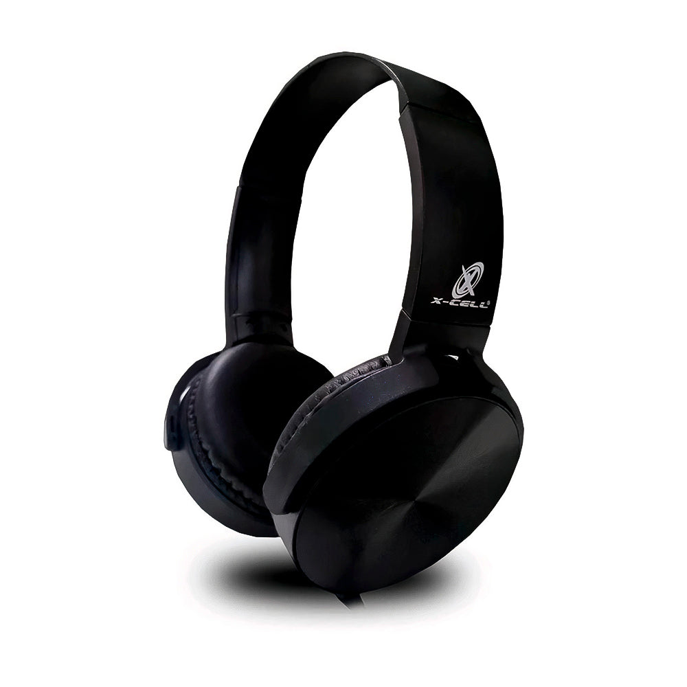 Fone de Ouvido Multímidia Headphone X-CELL Power Bass 1,5m Plug P2 XC-HS 14 - Preto