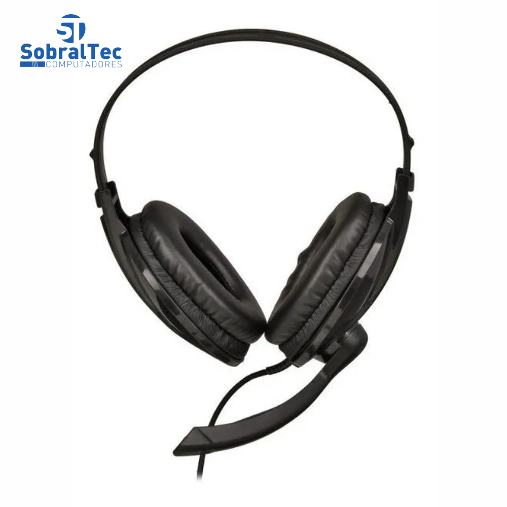Fone De Ouvido Headset Com Microfone 2 P2 3,5mm Acolchoado Alta Qualidade Knup KP-418