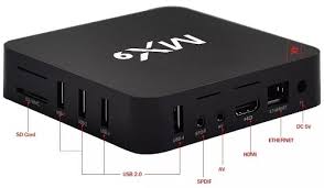 Tv Box 4k Android 7.1 Mx9 Ultra Hd Wifi Quad Core Netflix Hdmi