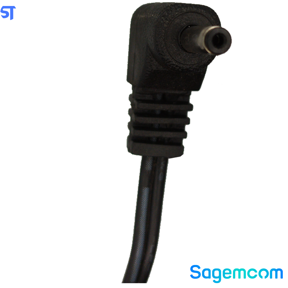 Fonte Para Notebook Positivo Duo 12V 2a Zr3630 3635 Plug 3.0mm x 1.0mm -Sagemcom