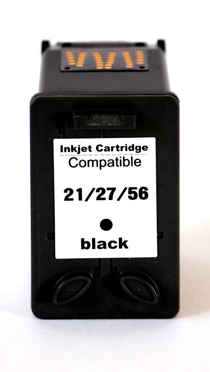 Cartucho Compatível Hp Preto 21- 27- 56- HC-E01X 19ml