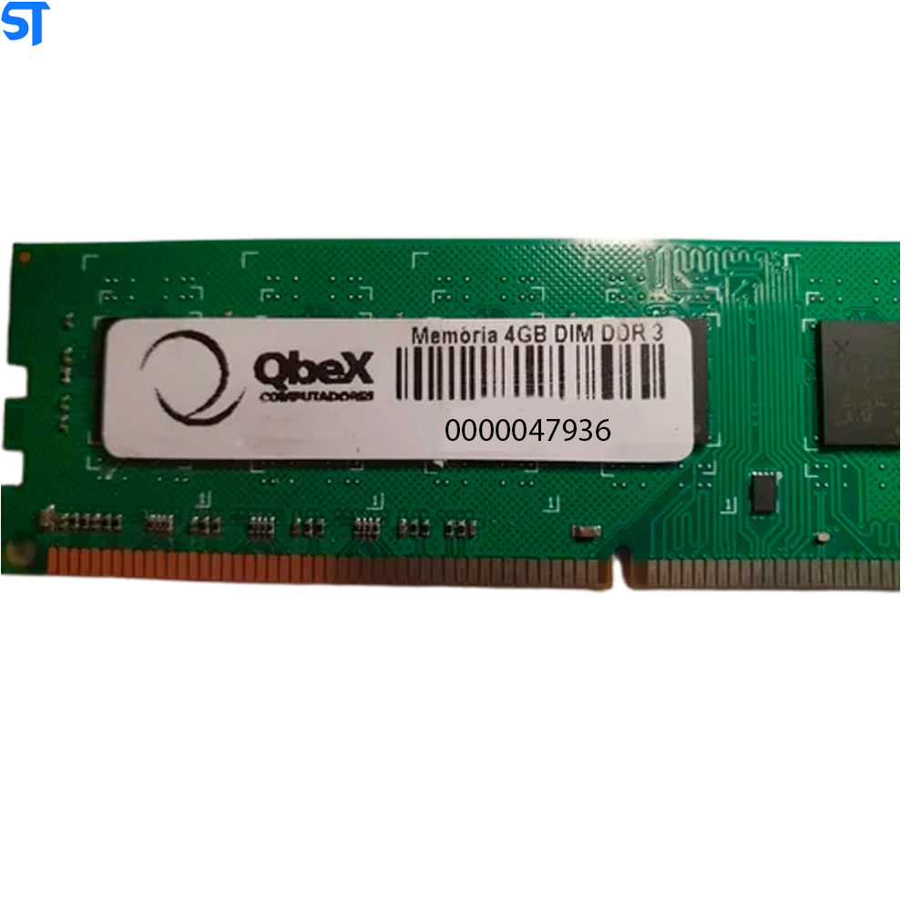 Memória Desktop 4 Gb Ddr3 Qbex 1333Mhz