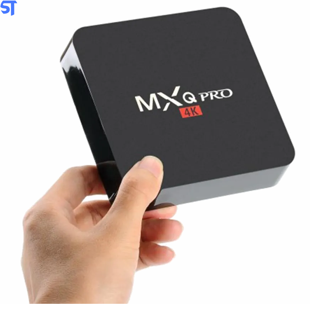 Tv Box Android MxQ Pro 4K 4Gb Ram 32Gb Memória Cpu 64Bit Com Controle