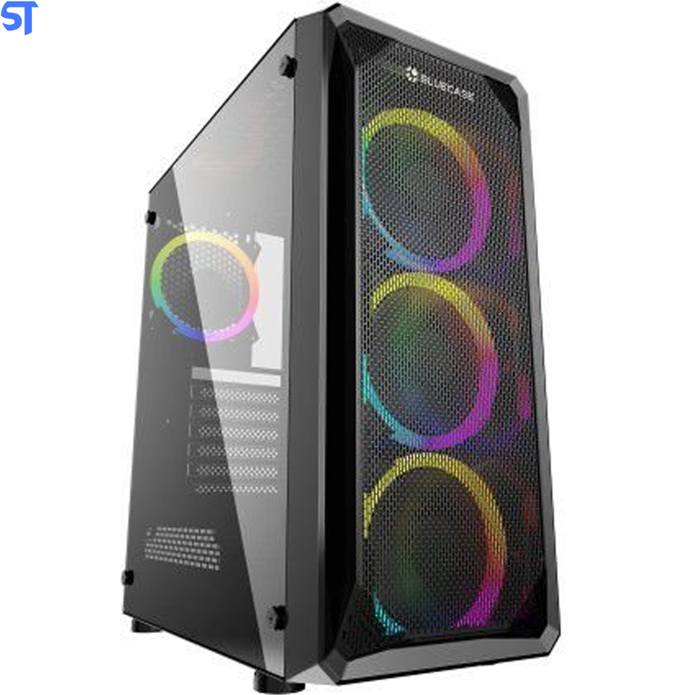 Gabinete Gamer Bg-032 Preto Bluecase Sem Fonte / Usb 3.0