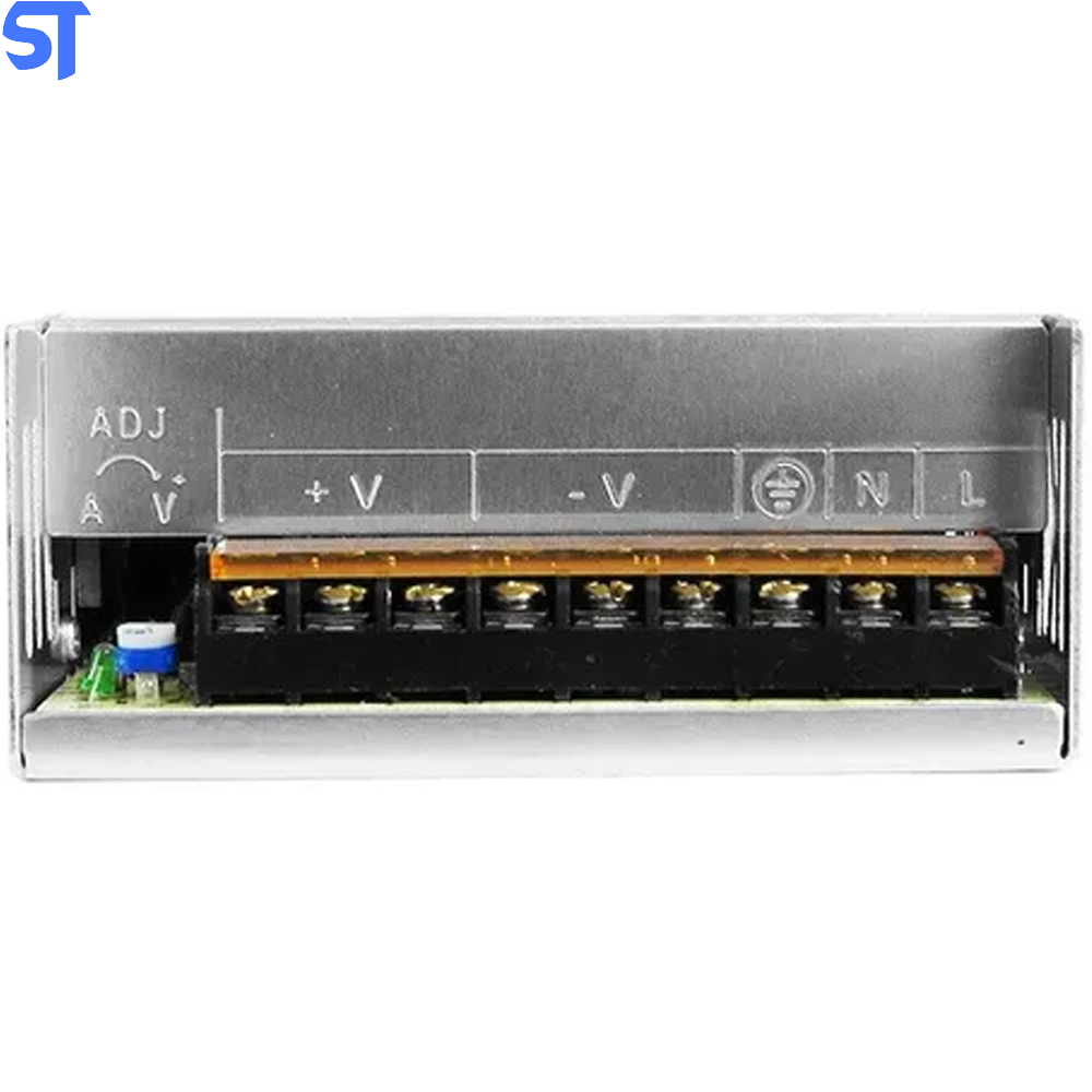 Fonte Chaveada Estabilizada 12V 50A Bivolt Para CFTV, LED Caixa Metalica Profissional