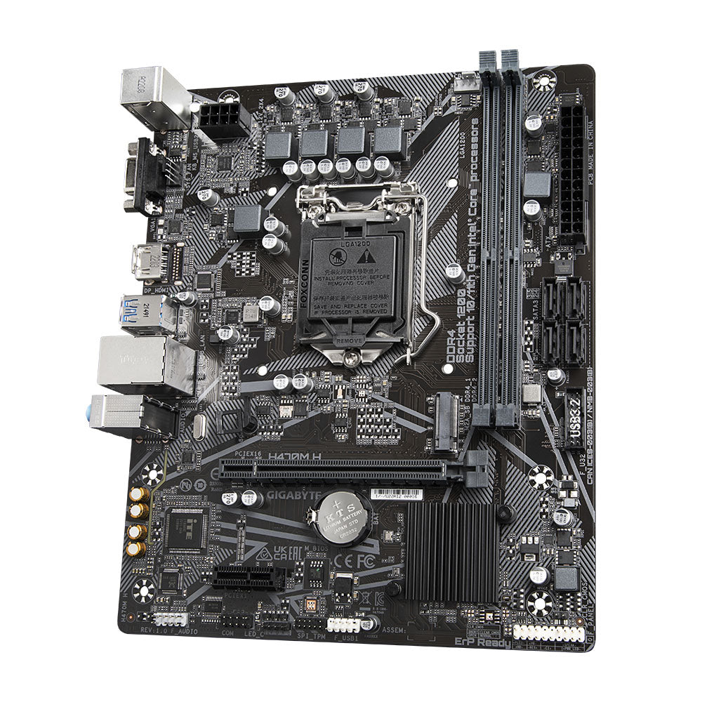 Placa Mãe Gigabyte H470M H Socket LGA 1200 / DDR4