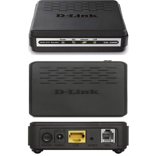 Modem Dsl 2500e ADSL2 D-Link  24mbps