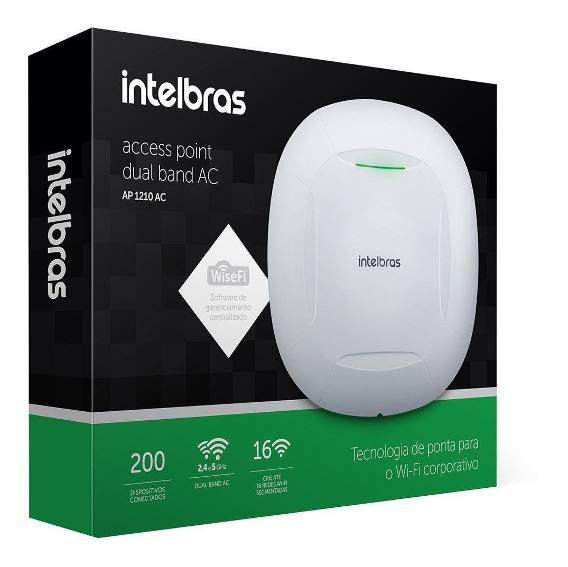 Roteador Access Point Teto Dual Band Ac 1200mbps 200 Usuários Conectados Ap 1210 Ac