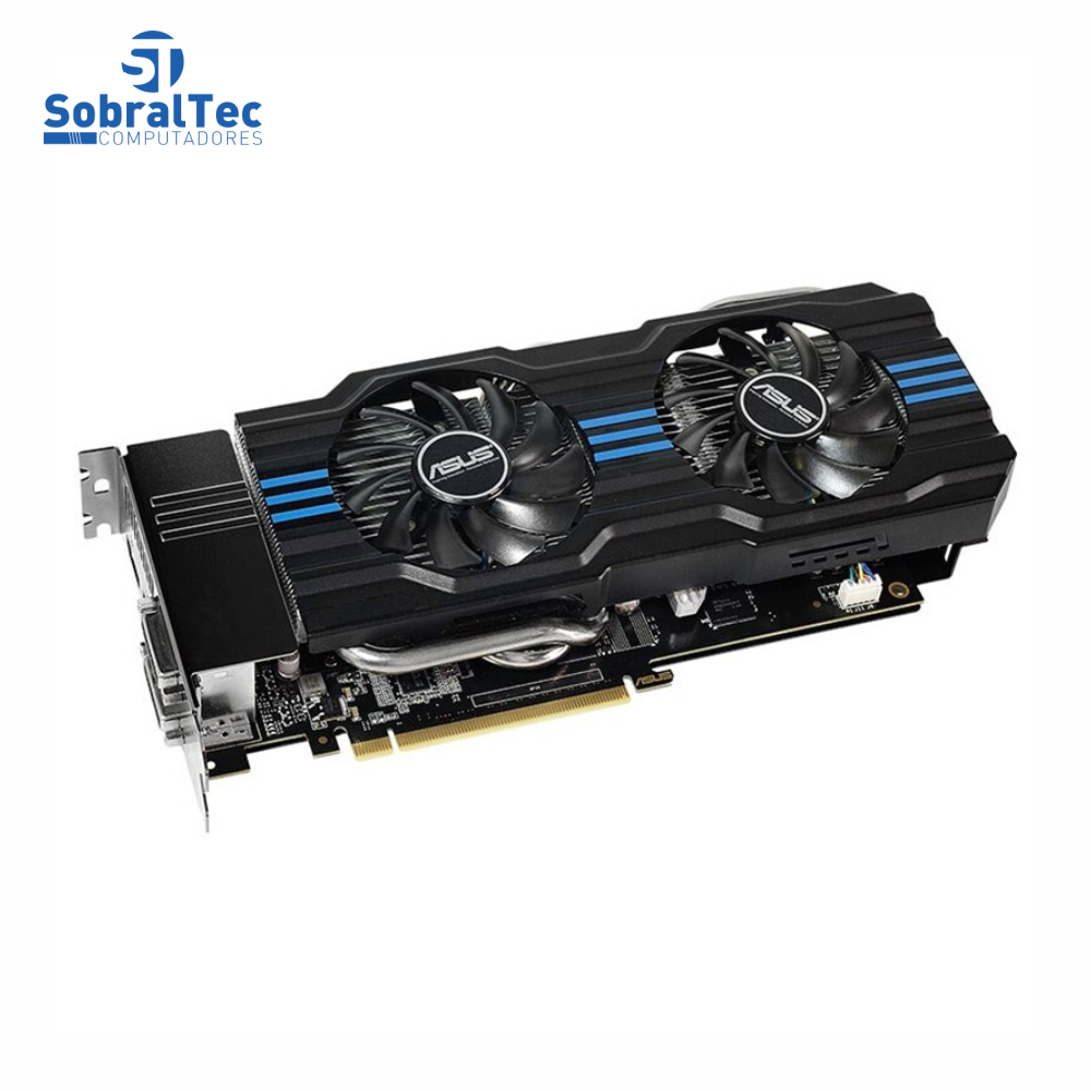 Placa De Vídeo Asus Gtx 970 4GB GDDR5 256 Bit Nvidia Geforce OC