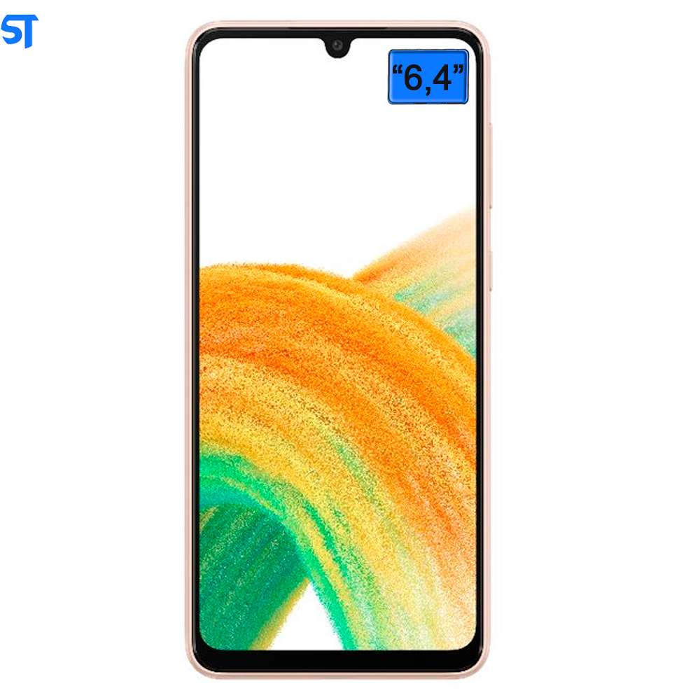 Smartphone Samsung Galaxy A33 5G, 6GB RAM, 128GB, Octa Core, Câmera Quádrupla 48MP, Tela Infinita 6.4, Rosé - SM-A336M/D