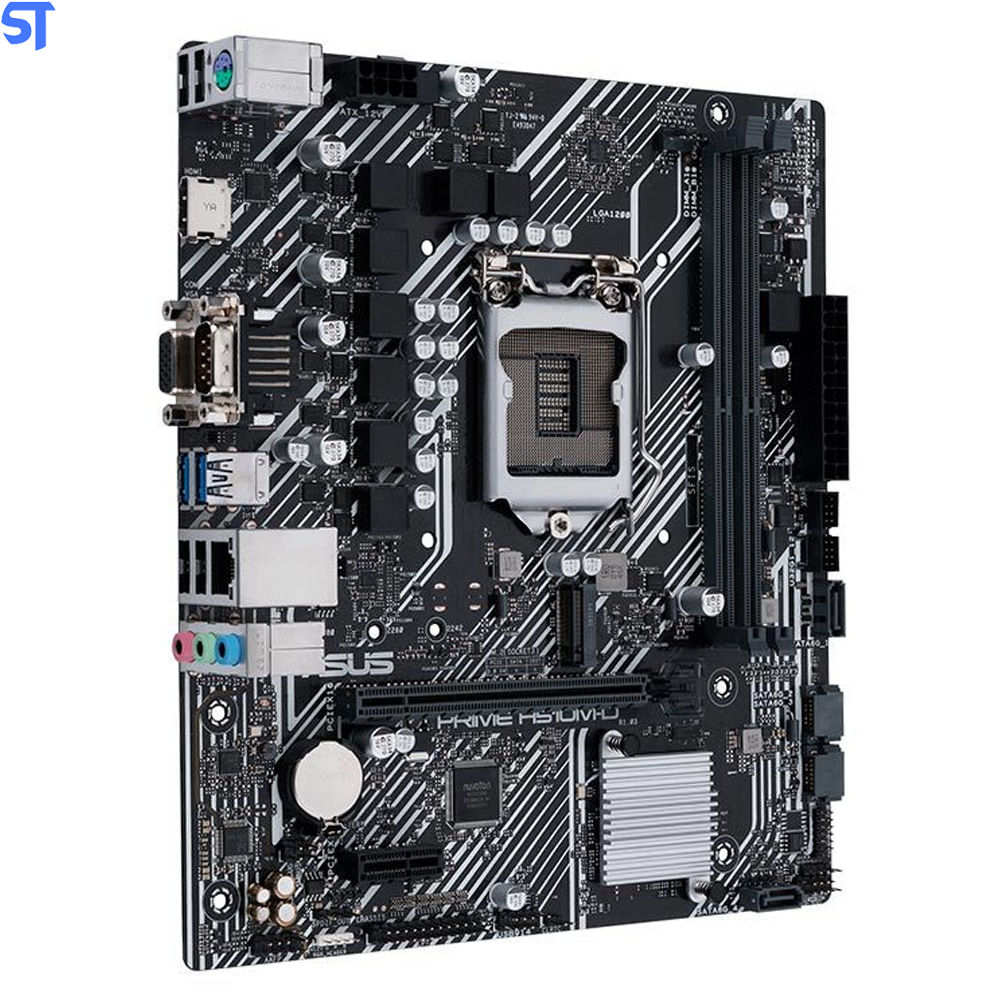 Placa Mãe Asus H510 Prime Soquete LGA1200 / DDR4 - (H510M-D)