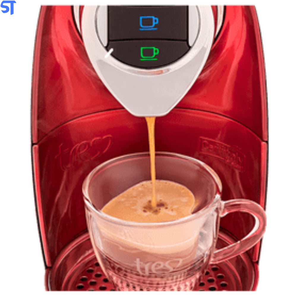 Cafeteira Espresso, Modo, 220V, Vermelha, Tres, 3 Corações